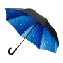 Falcone - Grote paraplu - Automaat - Windproof -  120 cm - Blauw