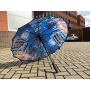 Paraplu met een All over Full Colour bedrukt doek 